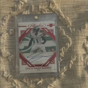 Flawless Ahmad 'Sauce' Gardner Trading Card